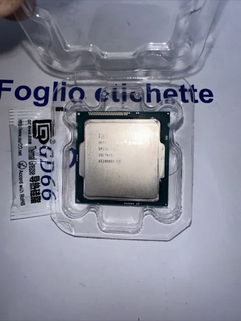 Cpu Processore Intel I5-4590t Socket 1150 Funzionante 2,00 GHz Up To 3,00 GHz