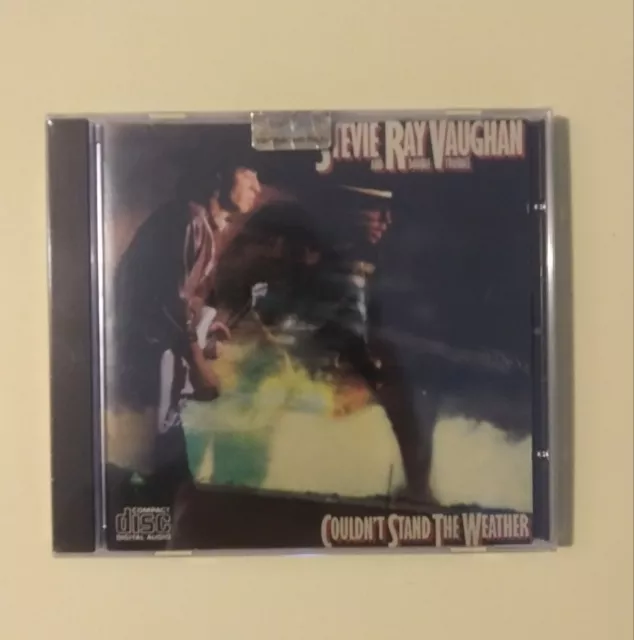 Stevie Ray Vaughan and Double Trouble COULDN'T STAND THE WEATHER CD - Italy RARE