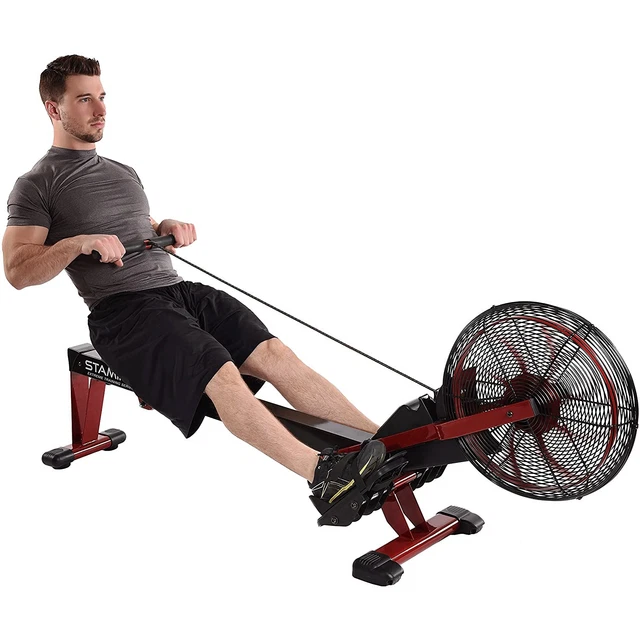 Stamina Cardio Foldable X Air Rower Rowing Machine w/ LCD Display (For Parts) Stamina Cardio Foldable X Air Rower Rowing Machine w/ LCD Display (For Parts)