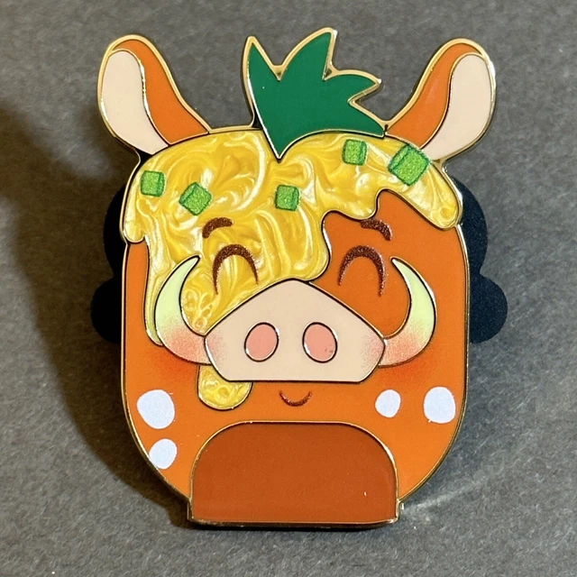 DISNEY MUNCHLINGS PIN Advent Calendar Pumba Salted Pretzel Bun Pin LE