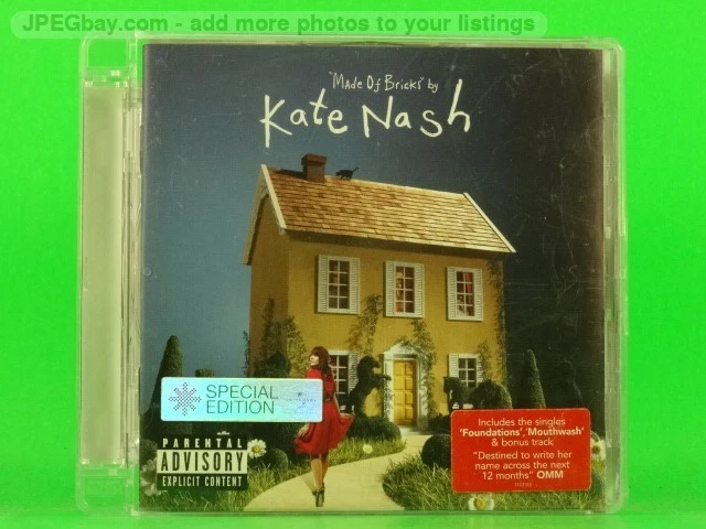 KATE NASH MADE OF BRICKS (184) 12 Track CD Album including Picture