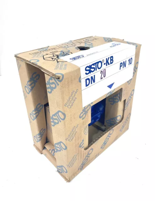 KSB SISTO-KB DN20 PN10 valvola a membrana - inutilizzata/IMBALLO ORIGINALE -