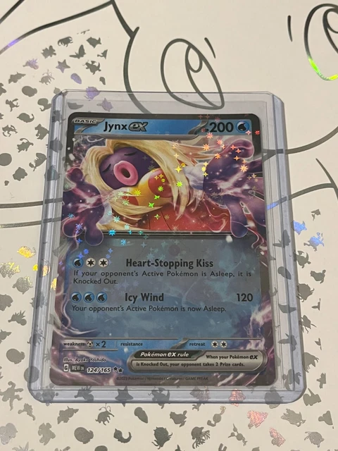 Pokémon TCG Jynx EX Scarlet & Violet - 151 124/165 Holo Rare