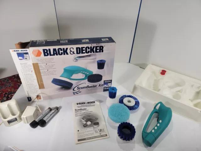 Black & Decker SB400C ScumBuster Tub Tile Cordless Scrubber Kit