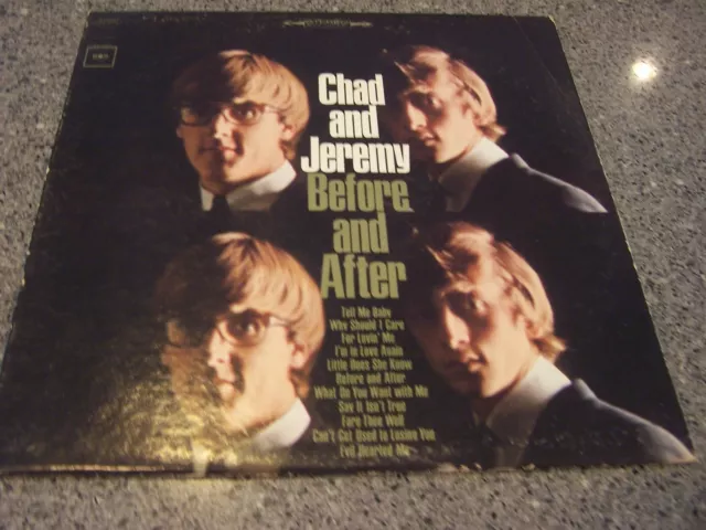 "Antes y después" de Chad and Jeremy LP COLUMBIA CS-9174