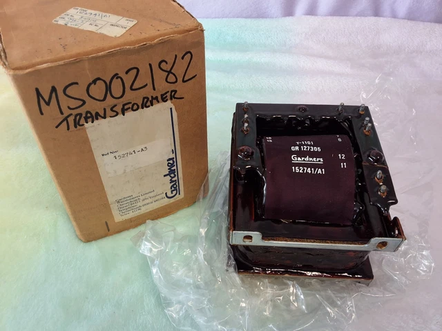 EX-MOD GARDNERS TRANSFORMER T-1101 GR 127305 152741/A1 VINTAGE Original ...