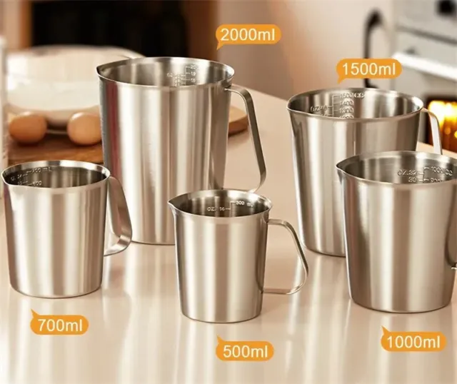 Measuring Cup with Inner Scale Cup Liquid Pull Flower Cup Kitchen Tools Bake