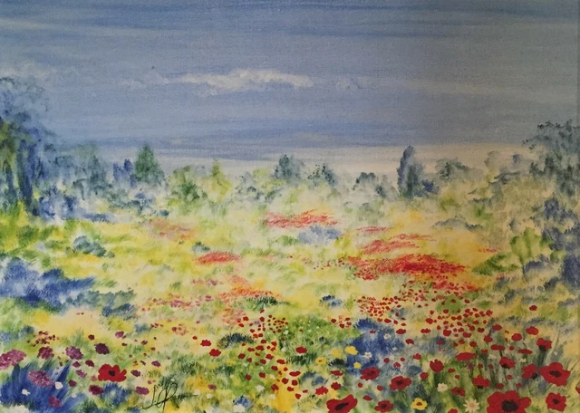 Huile sur toile ancienne - France
