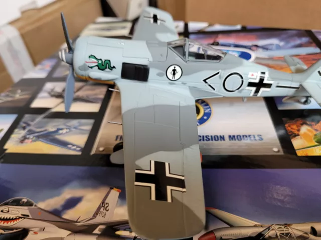 Franklin Mint B11E064 FW-190 Luftwaffe II/JG I. Oblt. Mohr "Green Dragon" 1:48