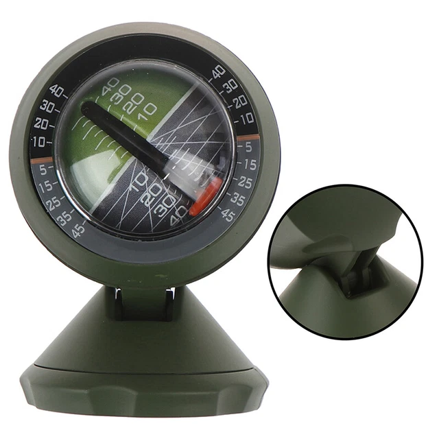 OUTDOOR CAR INCLINOMETER Angle Slope Meter Balancer Measure Equipment