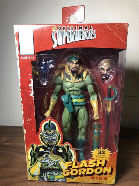 Figurine Quick Flash Gordon Sur Skate - Année 1998, Sous Emballage D'origine - Occasion