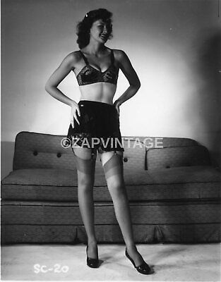 Vintage 1950s Women Sexy Pin Up Naughty Lingerie Perky Tits Risque
