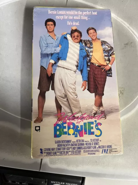 sealed, Weekend at Bernie’s VHS. IVE Watermark