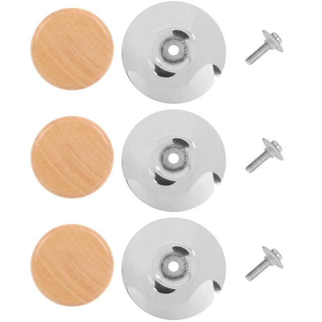 3 Pcs Boutons De Couvercle Anti-brûlure Rond Pot Maintien Du Poignée