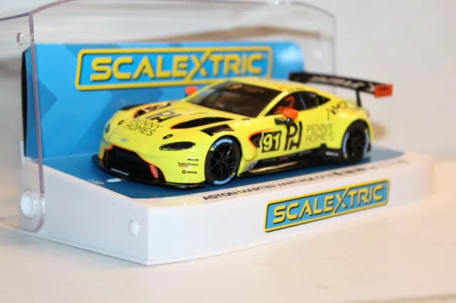 Slot Car Scalextric Aston Martin Vantage Gt3  N 91 Nuova 1/32