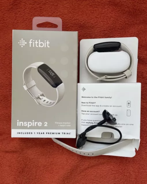 Fitbit Inspire 2 Fitness-Tracker + Herzfrequenz, 1 Jahr Premium-Testversion enthalten