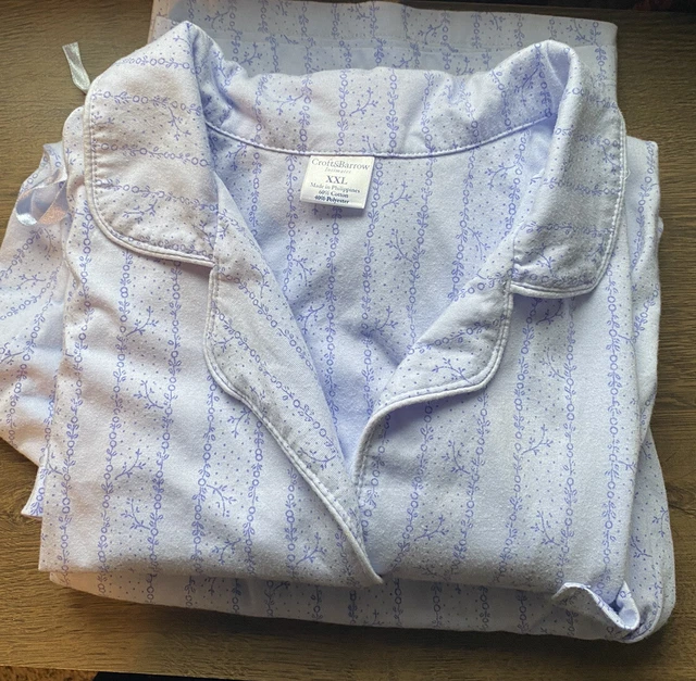 CROFT & BARROW Plus Size XXL 2 PIECE SLEEP SET PAJAMAS Light Purple Soft Comfy!