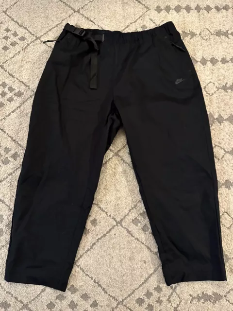 Nike Mens Sportswear Tech Pack Unlined Woven Cargo Pants DM5538 010 XL  Black