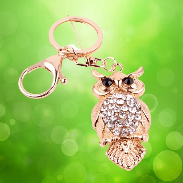 Zodiaque animal terrier hibou porte-clés porte-clés créatif accessoires porte-cl
