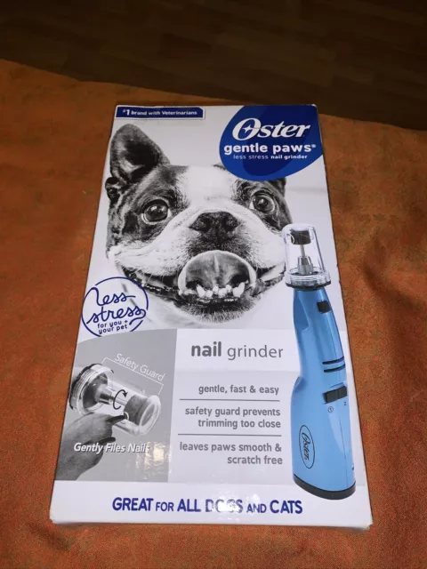 Oster gentle paws nail grinder instructions top