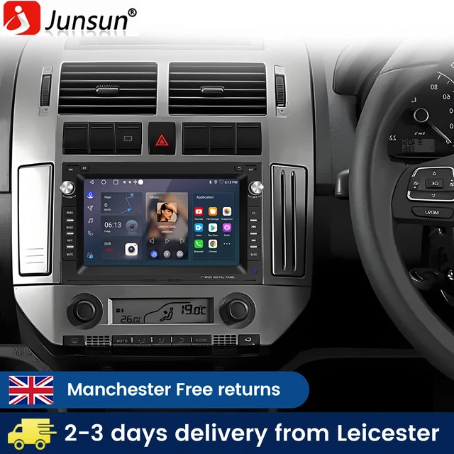 For VW Golf 4 MK4 Passat B5 Polo T5 Car Radio DAB+ SWC BT Carplay Android 13 GPS