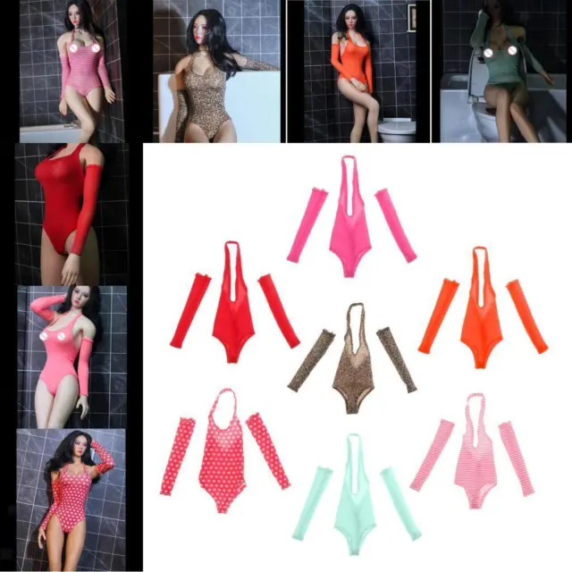 1/6 SCALE FEMALE Bikini Underwear w/ Sleeve for 1/12 Girls $23.00 -  PicClick AU