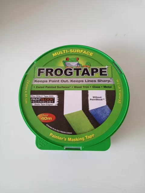 Frog Tape Green Multi Surface Painters-Masking Tape 24MMx41.1M UK