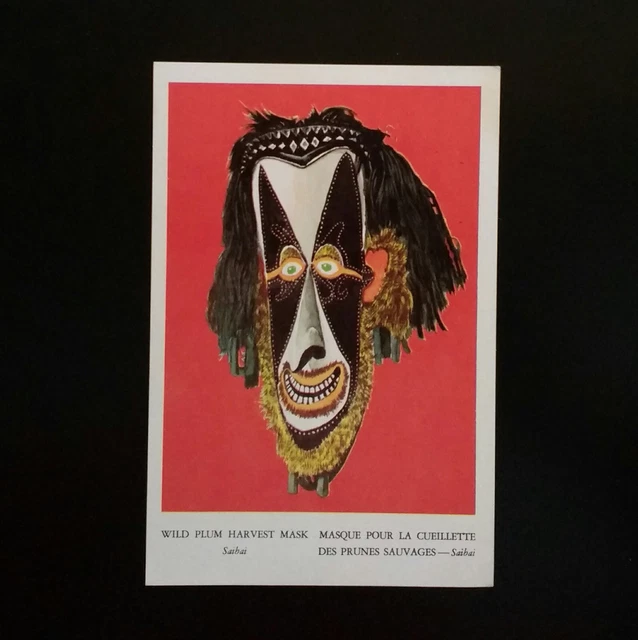 Vintage Nabisco 1966 Wild Plum Harvest Mask Card
