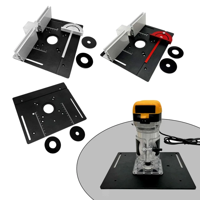 Jeu De 7 Anneaux D'insertion Pour Table De Défonceuse JessEm Rockler Rout-R-Lift FX - Marque WOP