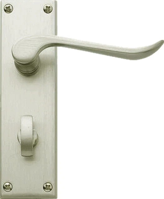 HOWDENS BERTELLI CHRISSI Door Handle Sets Brushed Satin Nickel