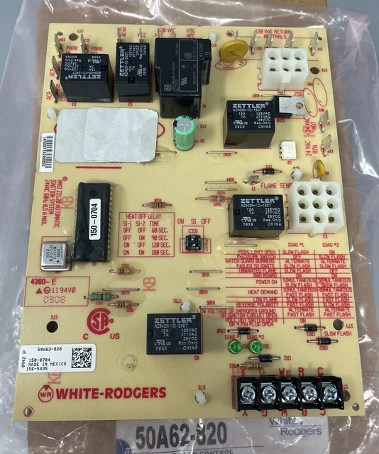 LENNOX WHITE RODGERS SureLight 150-0704 Furnace Control Circuit Board