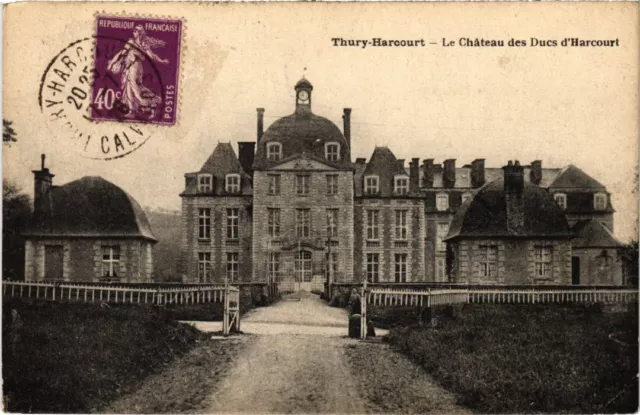 CPA Thury-Harcourt Le Chateau des Ducs d'Harcourt FRANCE (1333453)
