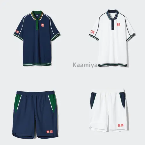 【New】Uniqlo Kei Nishikori model Tennis Shirt NK DRY  2024 M-XL Djokovic Federer