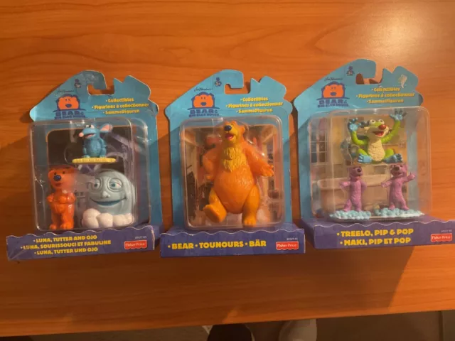 Der Bär im großen blauen Haus Jim Henson 7 x Figur Set komplett ovp Fisher price