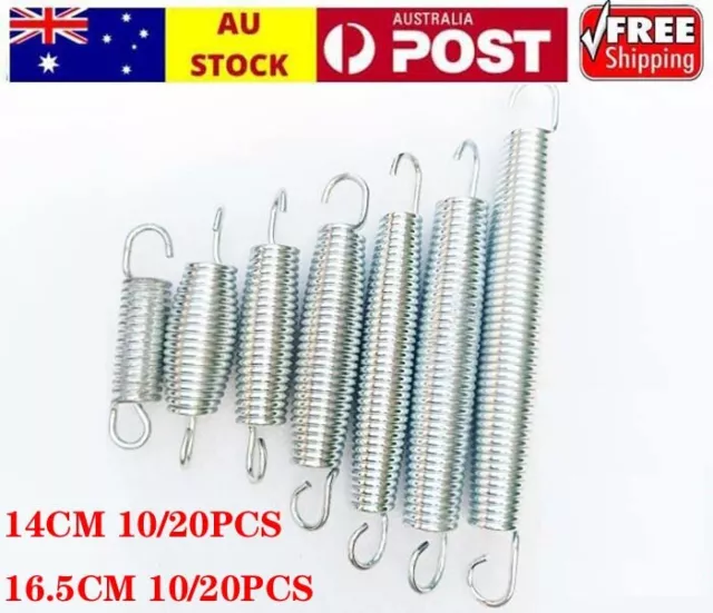 10PCS Heavy Duty Trampoline Springs Replacement Steel Repair Spring Accessories