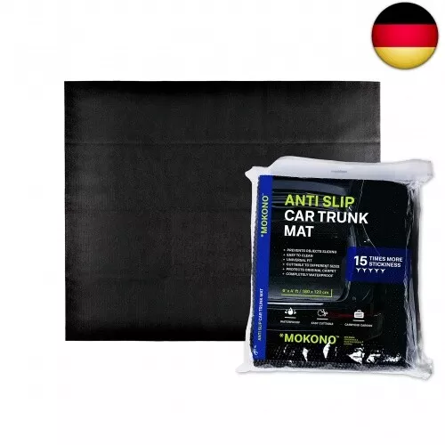 MOKONO® Antirutschmatte - extra groß 180x120 - schwarz - individuell z