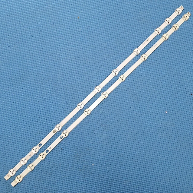 Strisce LED Retroilluminazione Per TV JVC LT-32C666 / LT-32C672 E Bush DLED32265HD (2 Pezzi) - Foto 1