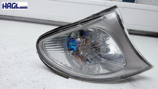Clignotant Avant Droit TYC 18-5253-05-2 - Compatible Volvo 940, 960 - Blanc, Avec Porte-lampe
