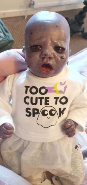 Reborn Realborn Spooky Demon Baby Doll