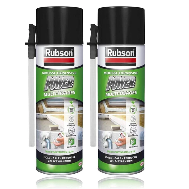Espuma de expansión - Aislamiento e sellado Power 2 x 500 ml de Henkel