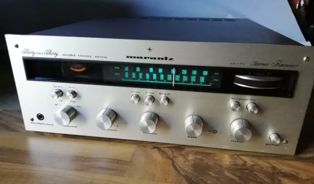Schöner Marantz AM-FM Stereo Receiver Model twenty seven 27 Thirty RMS Thirty