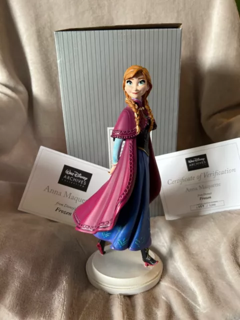 Disney Archives collection frozen Anna maquette ltd ed.