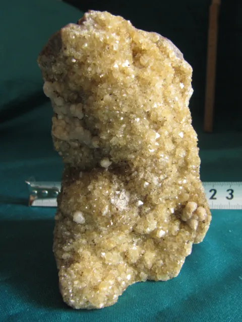 Mineralien Citrin Druse Geode Brasilien