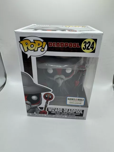 Funko POP! | Deadpool | Wizard Deadpool | 324 | Barnes & Noble