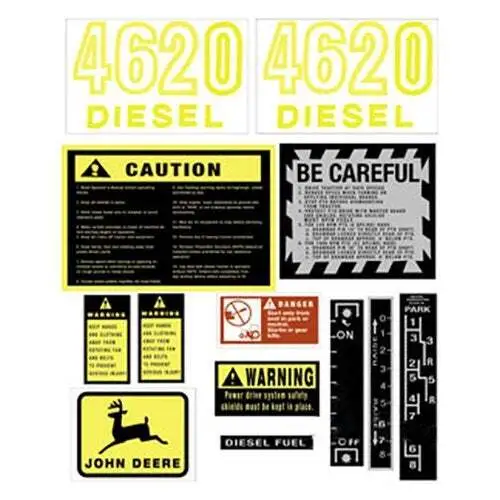 Hood Decal 4620 fits John Deere 4620 JD4620