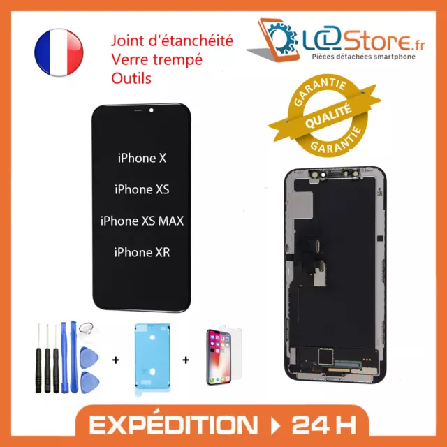 ✔️ Ecran IPhone X XR XS MAX 11 Pro Max 12 13 14 OLED  SUR CHASSIS Premium