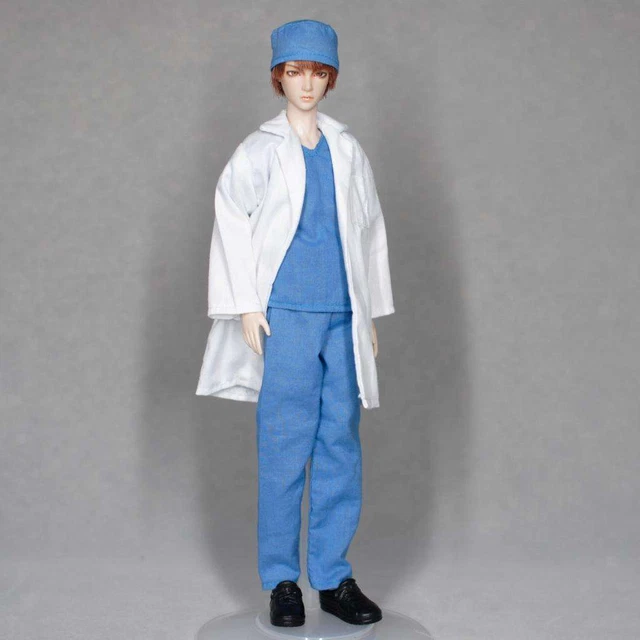 1/6 BJD Bambole Della Ragazza 28 CENTIMETRI Palla di testa Bambola Medico Abiti