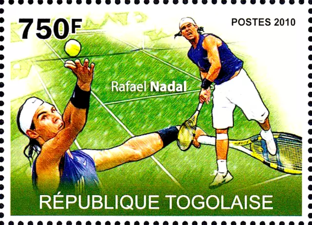 MNH Sport Tennis Rafael Nadal Spanien Spieler Sportler Atp Tour Star / 307