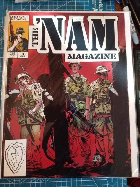 The 'Nam 3 Marvel Comics Magazine 7.0 H7-25