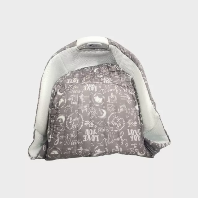 Baby Delight Snuggle Nest Traveler Infant Sleeper,Bed & Bassinette Gray